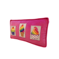 Appliquéd Rectangular and Irregular Shaped Pillow Finishing