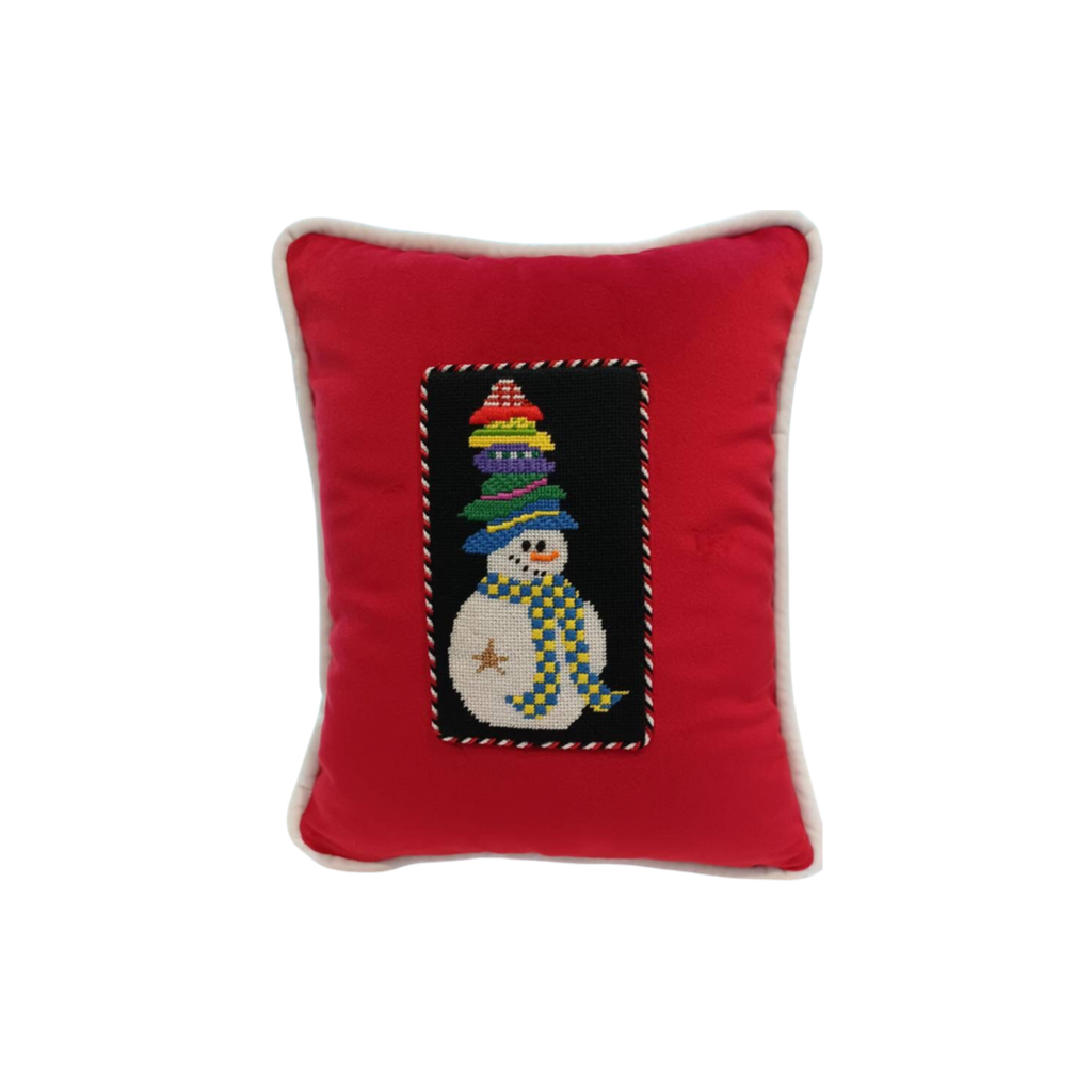 Appliquéd Rectangular and Irregular Shaped Pillow Finishing