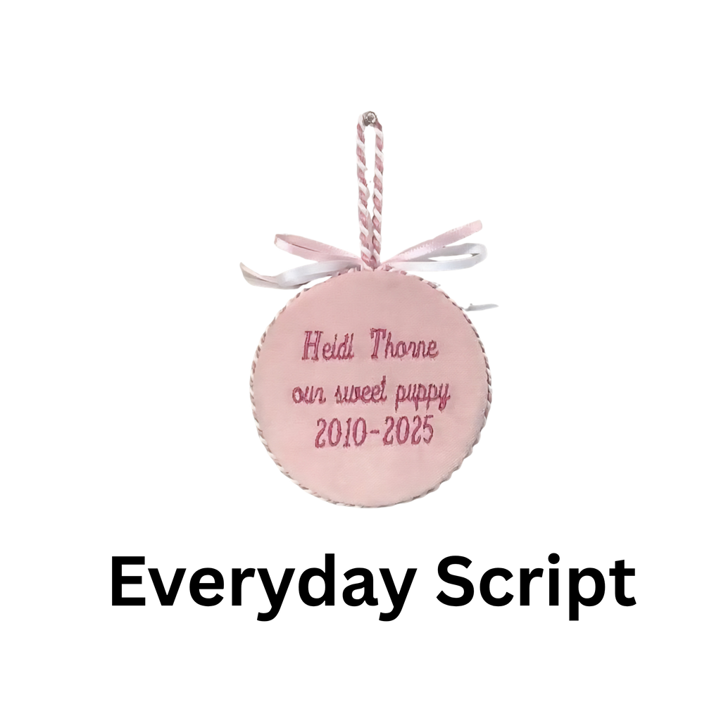 Embroidery Add On