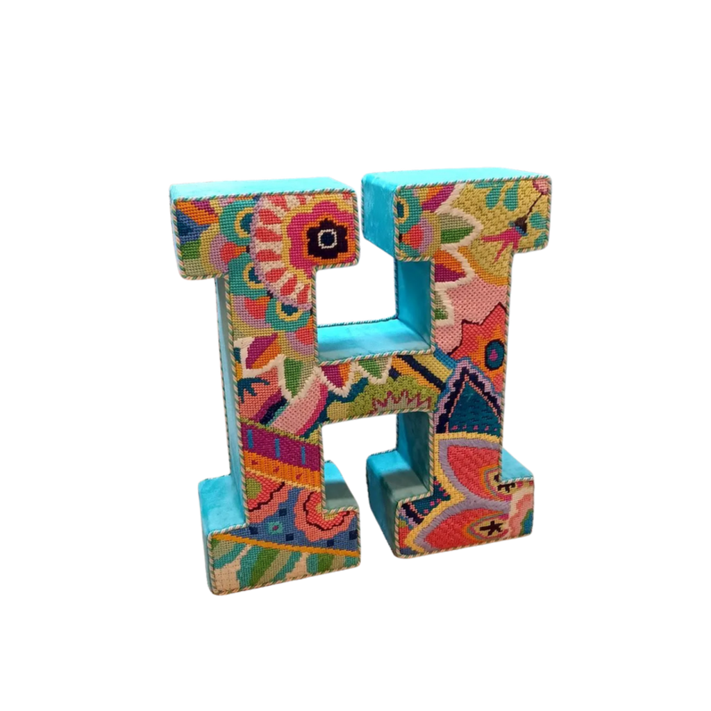3D Stand Up with Foam Core: Irregular Shaped Needlepoint Finishing