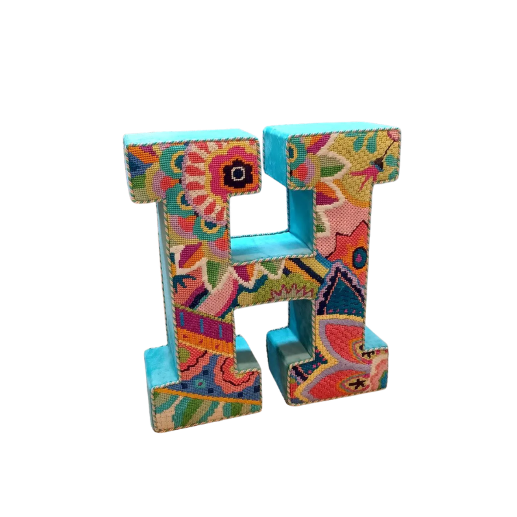 3D Stand Up with Foam Core: Irregular Shaped Needlepoint Finishing