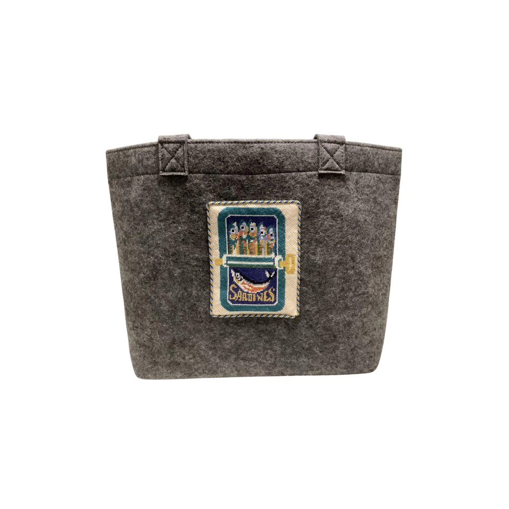 Needlepoint Applied to an Item Finishing