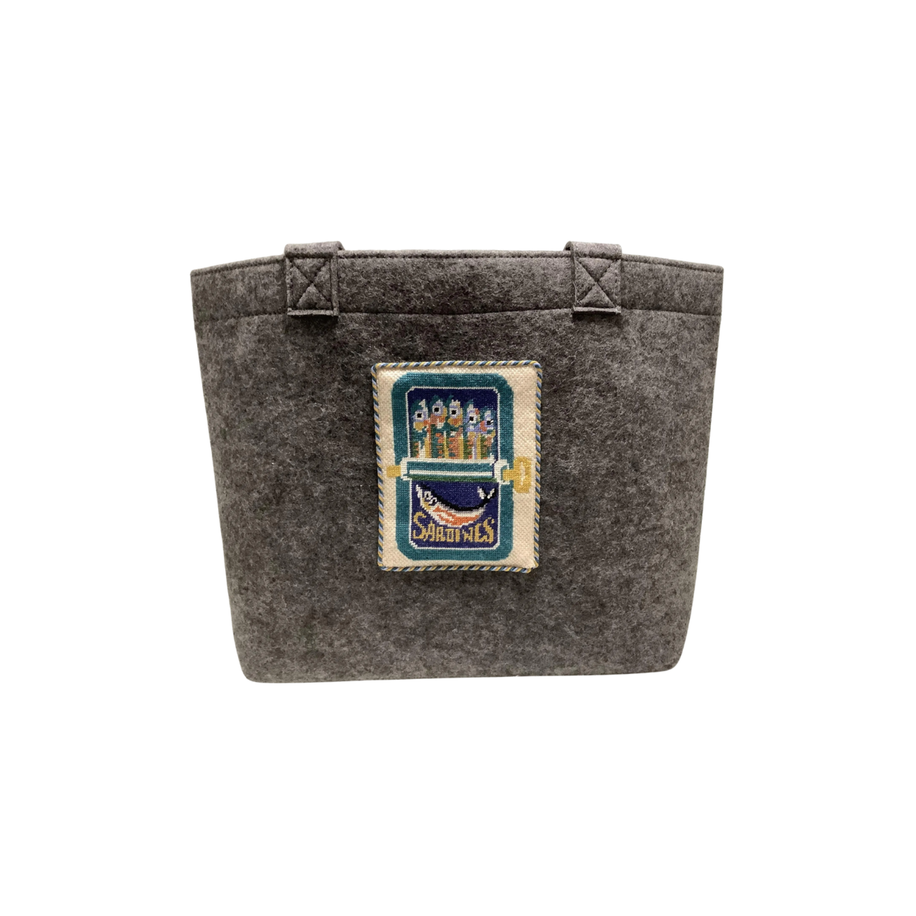 Needlepoint Applied to an Item Finishing