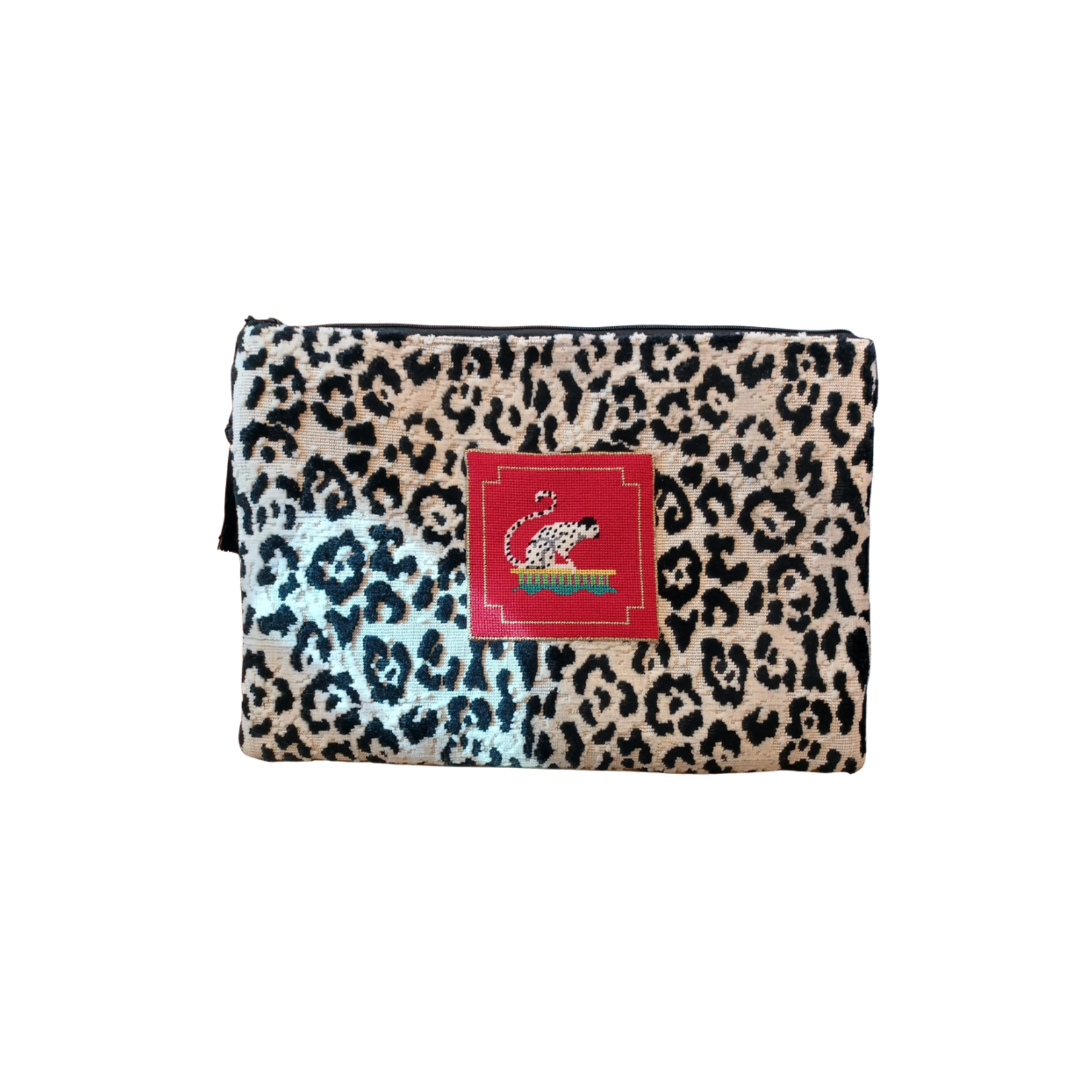 Needlepoint Applied to an Item Finishing