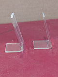 Two Acrylic Stands 1" x 2" (available in 1/16" or 1/8" thick)