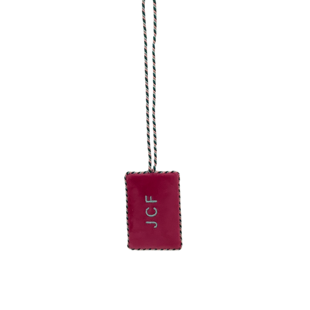 Rectangular Bag Tag Finishing