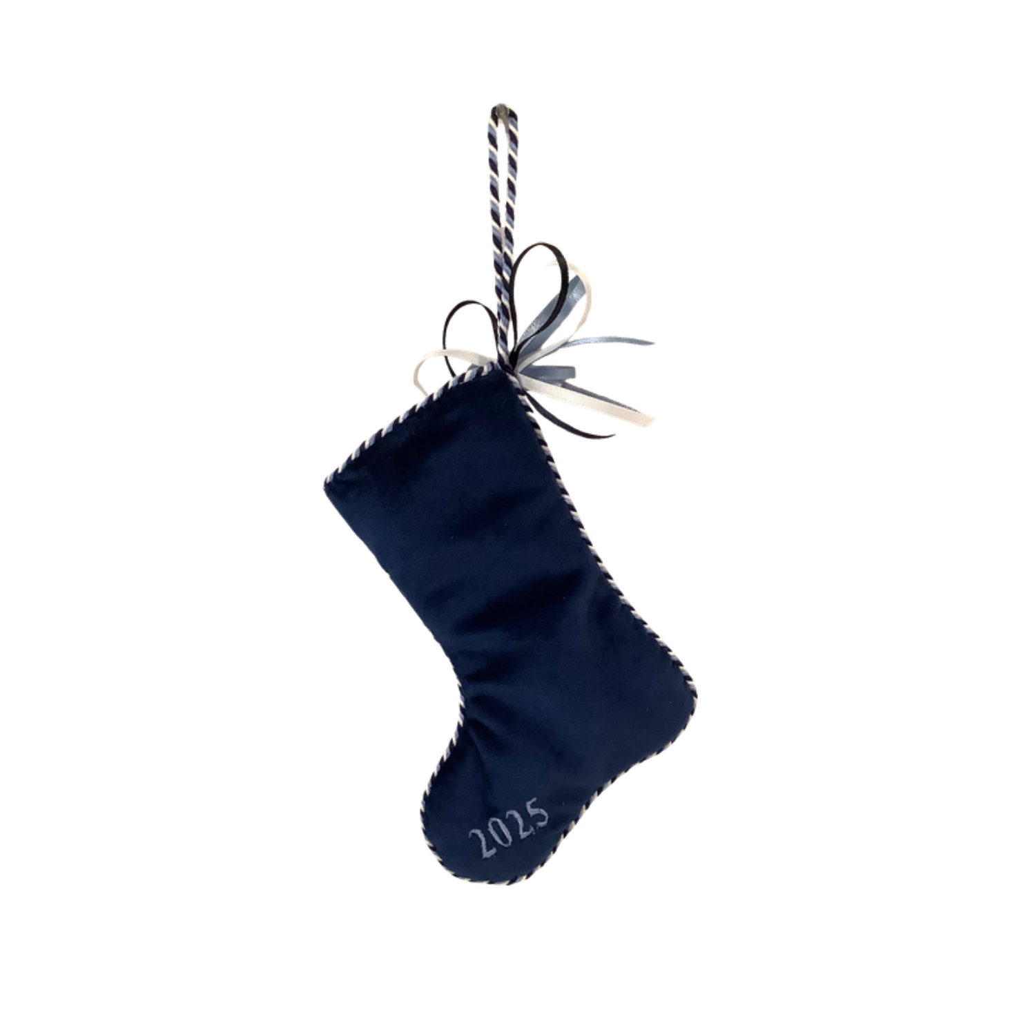 Mini Fillable Stocking Ornament Finishing