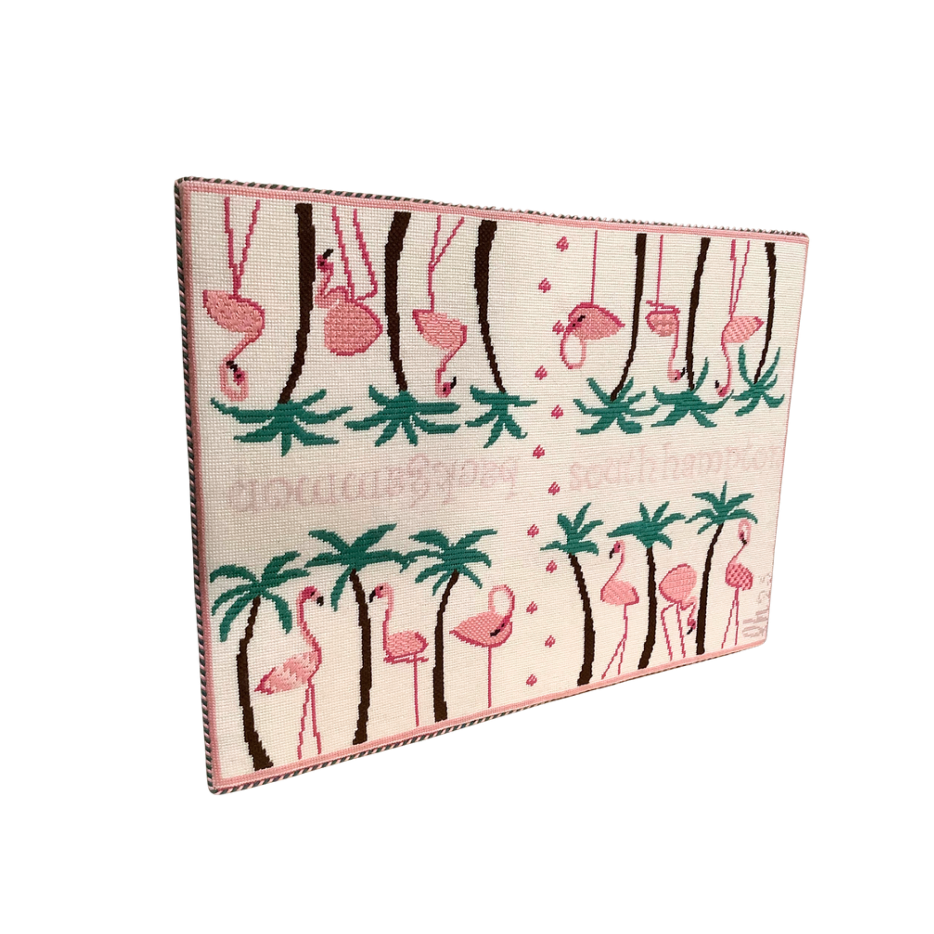 Needlepoint Insert Finishing