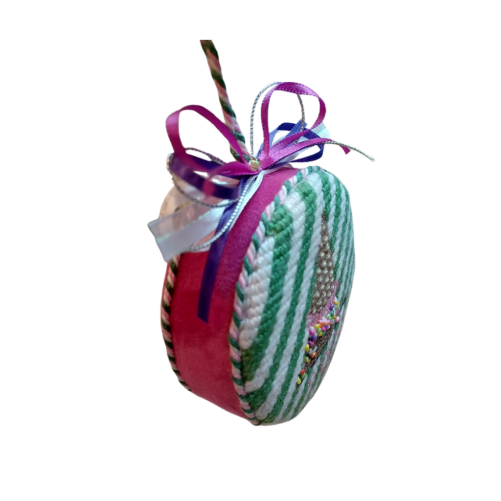 Oval 3D Cookie Ornament Finishing