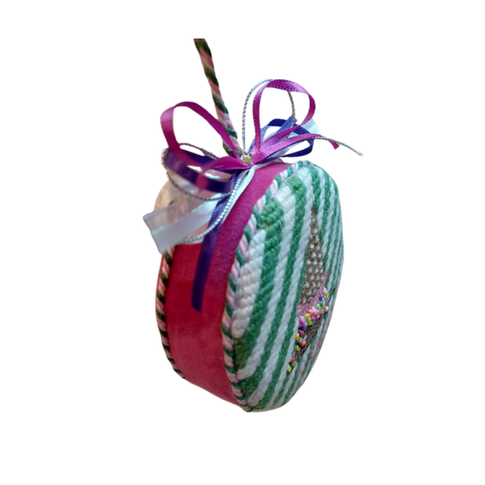 Oval 3D Cookie Ornament Finishing