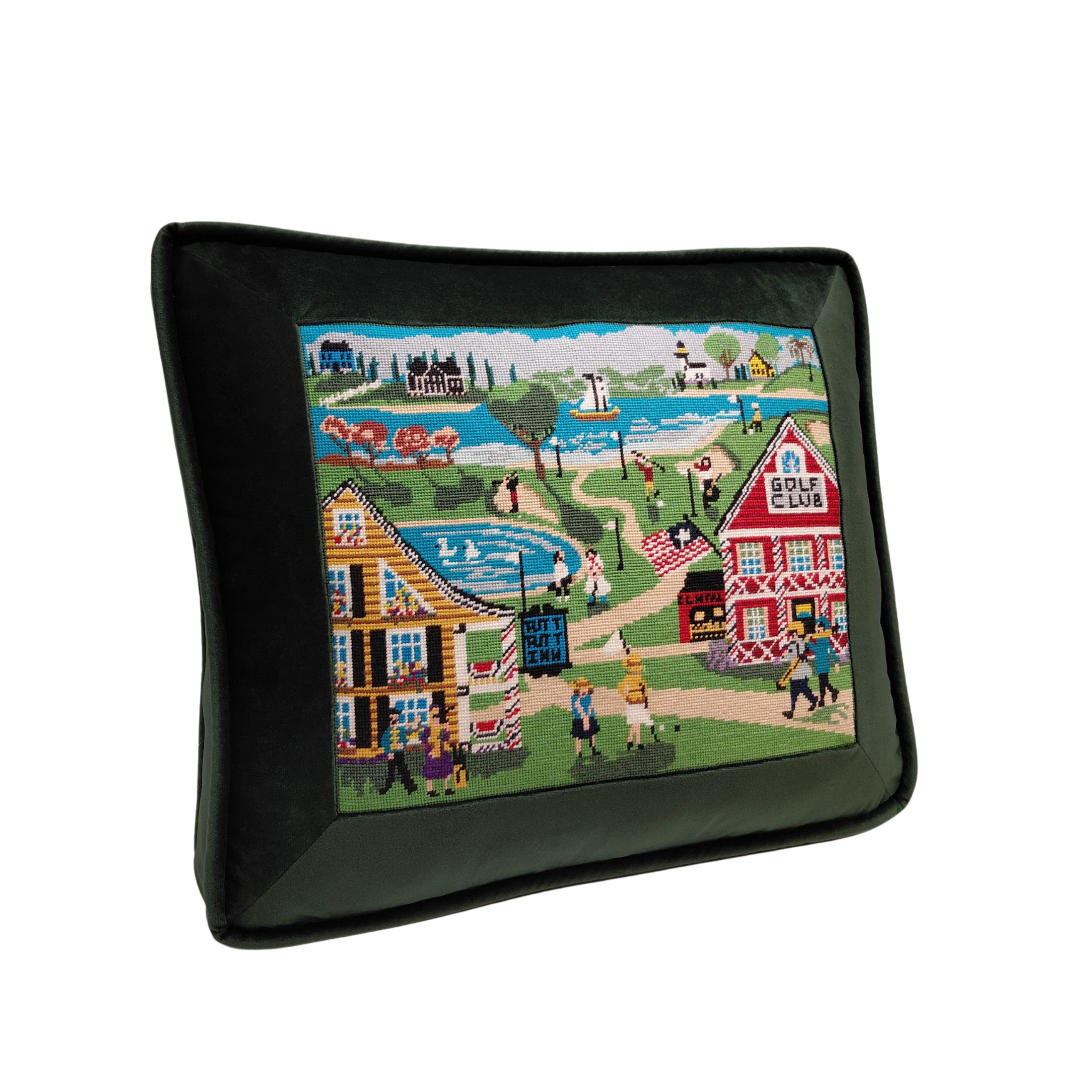 Gusset Edge Pillow Finishing