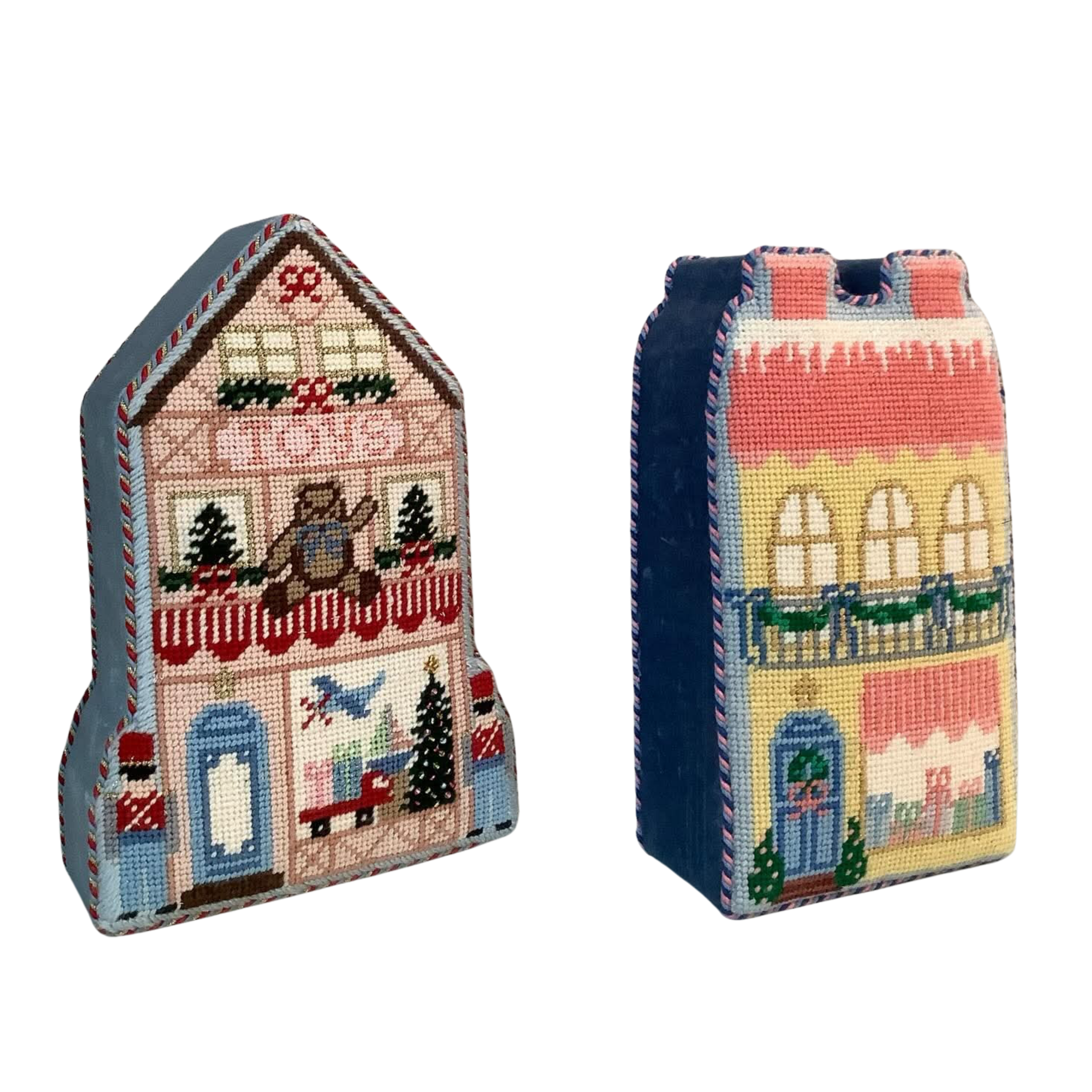 3D Stand Up with Foam Core: Irregular Shaped Needlepoint Finishing