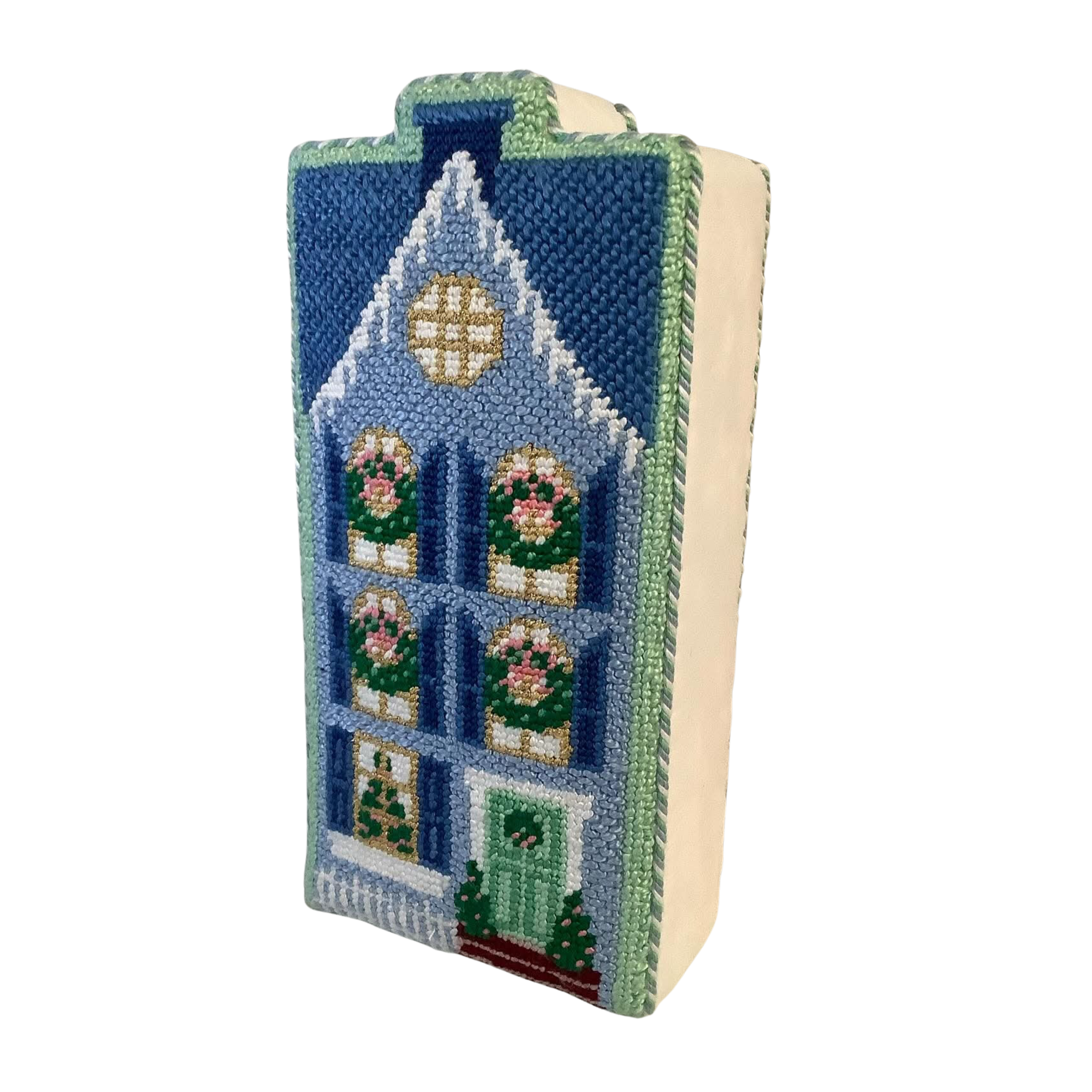 3D Stand Up with Foam Core: Irregular Shaped Needlepoint Finishing