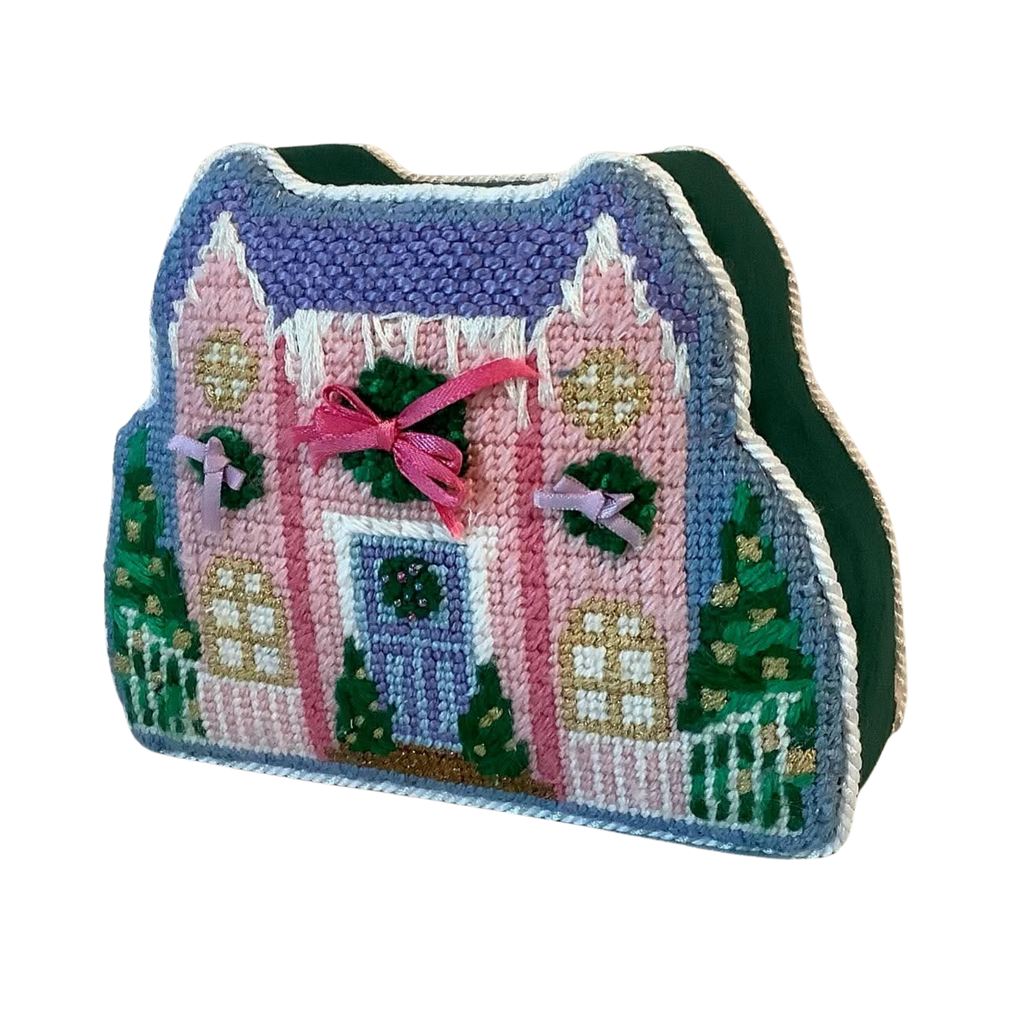 3D Stand Up with Foam Core: Irregular Shaped Needlepoint Finishing