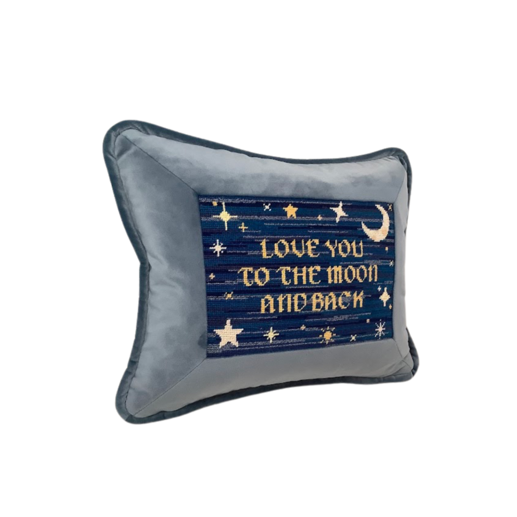 Framed Needlepoint Pillow