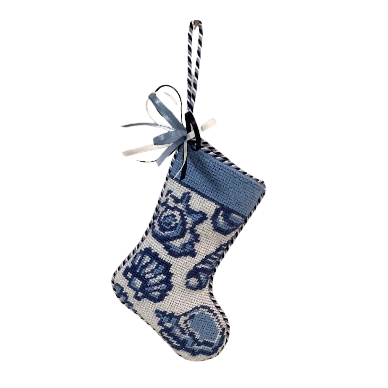 Mini Fillable Stocking Ornament Finishing