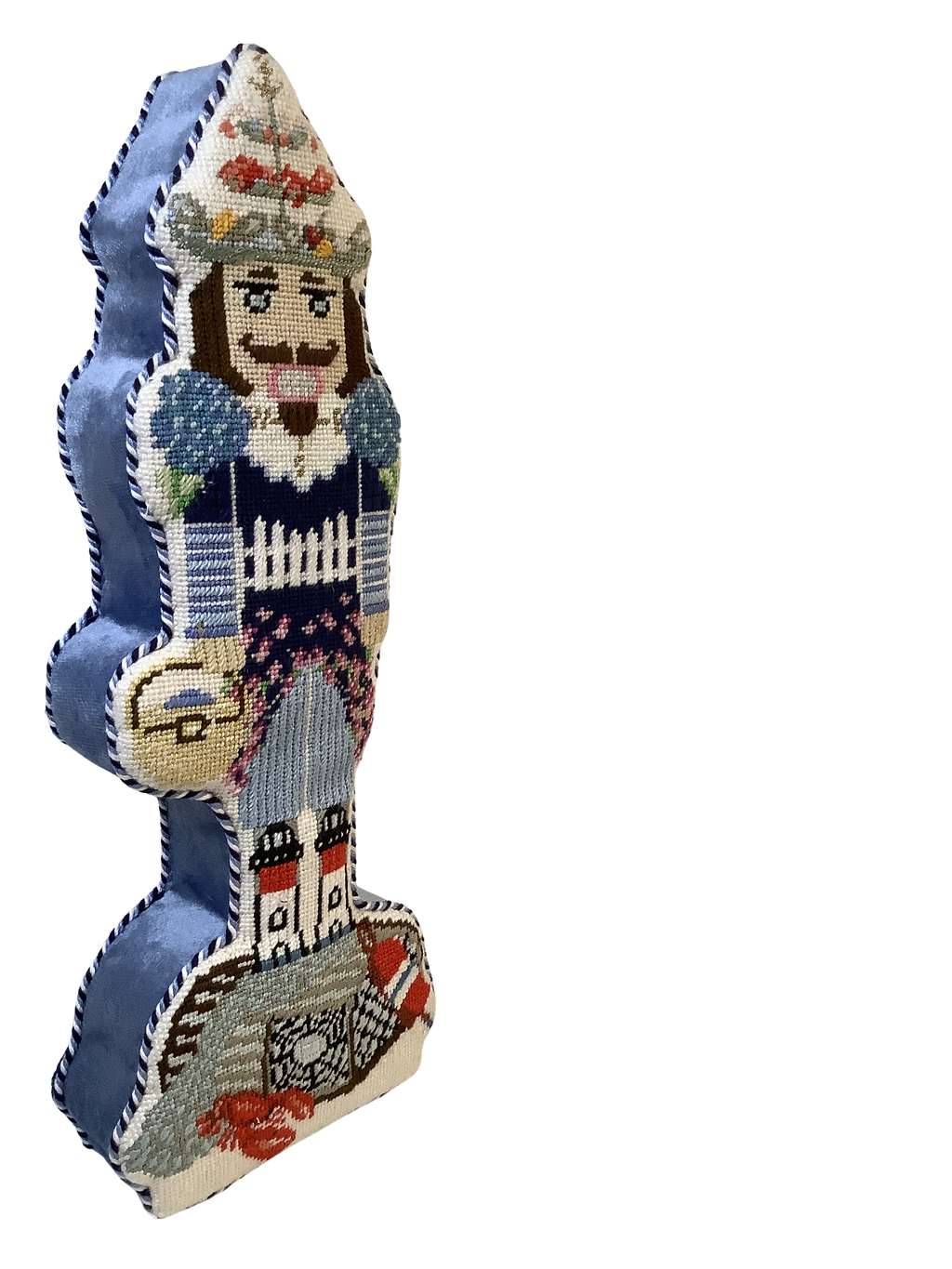 3D Stand Up with Foam Core: Irregular Shaped Needlepoint Finishing