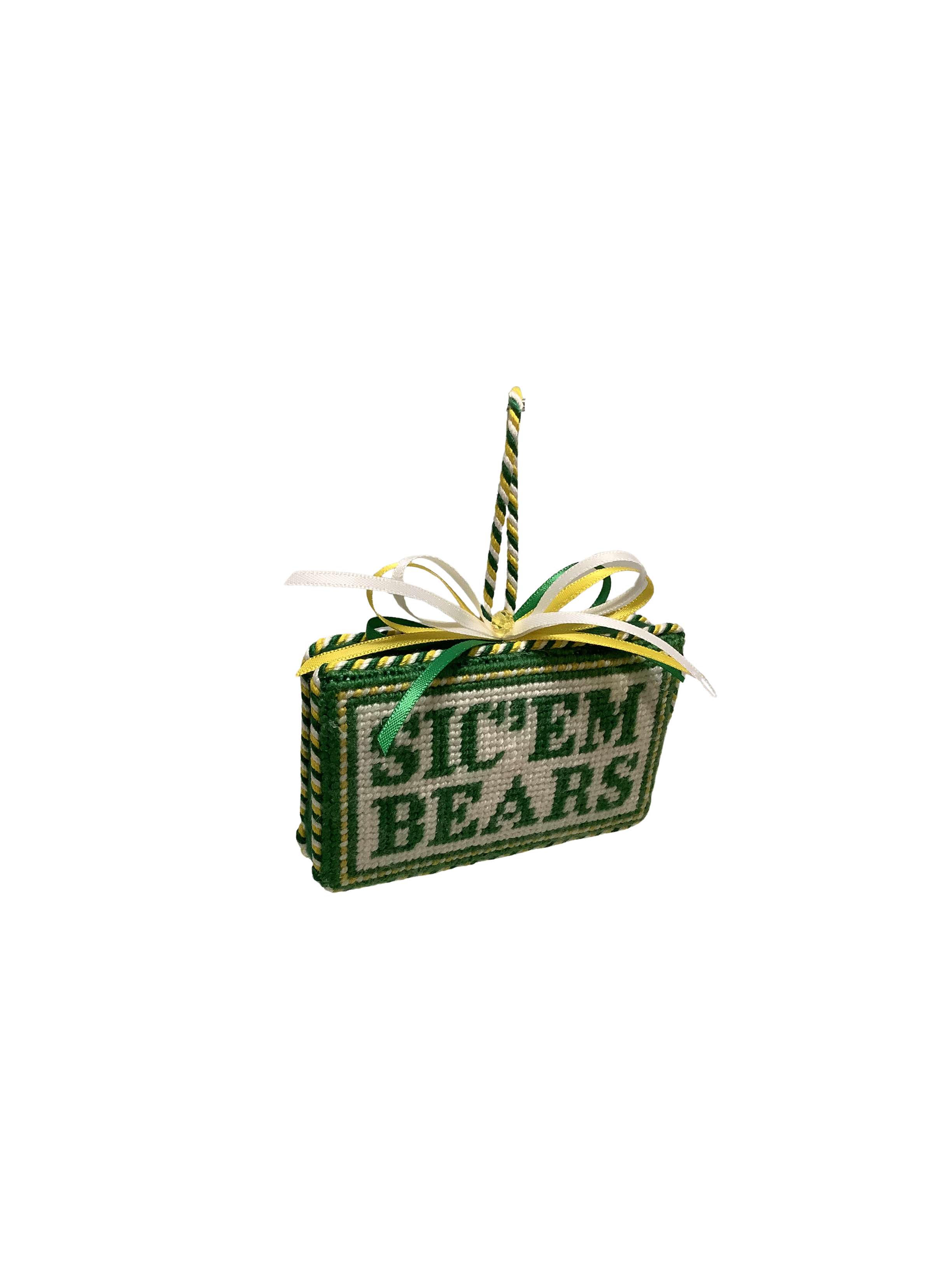 Rectangular Shaped 3D Cookie Ornament Finishing