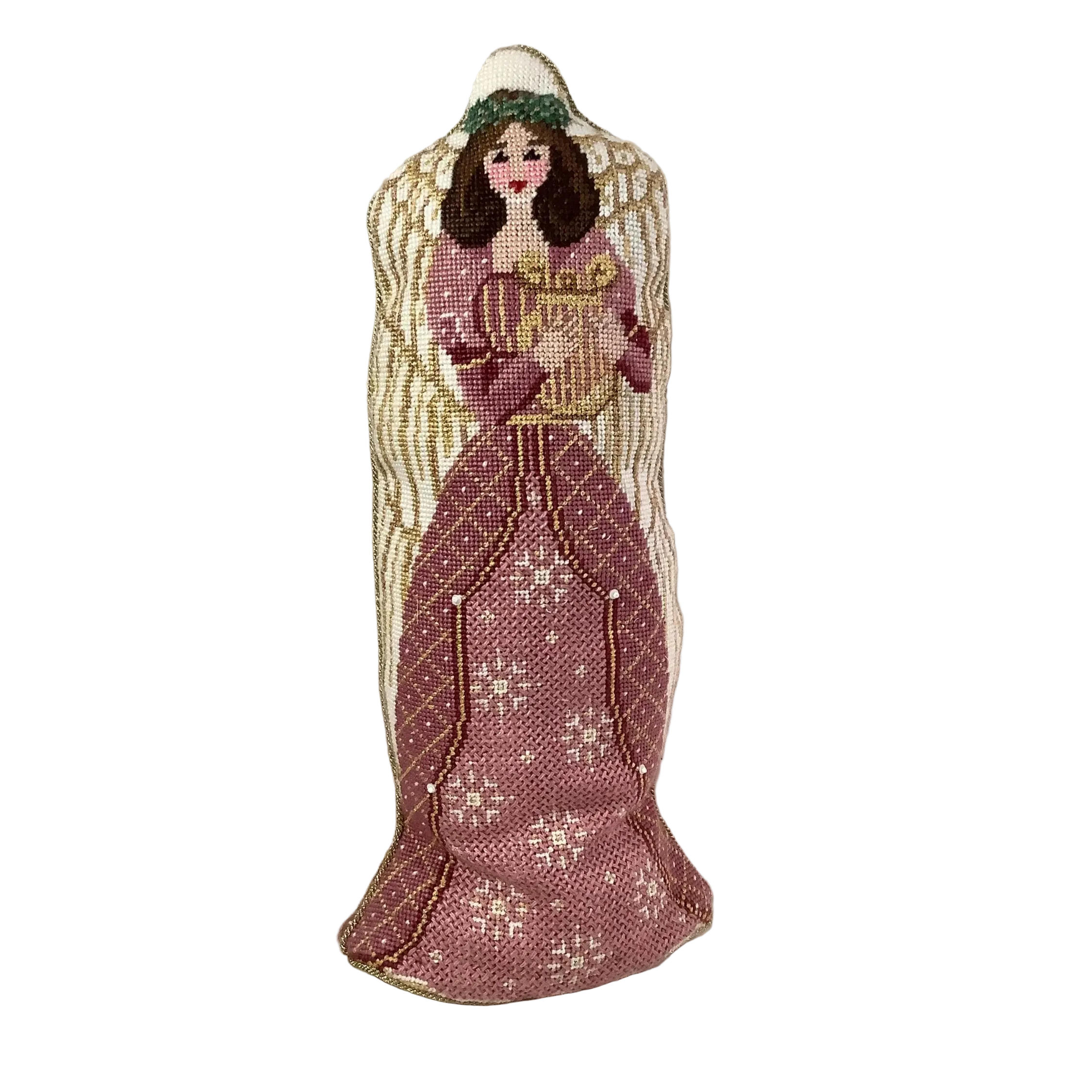 3D Tree Topper with Batting Core Finishing