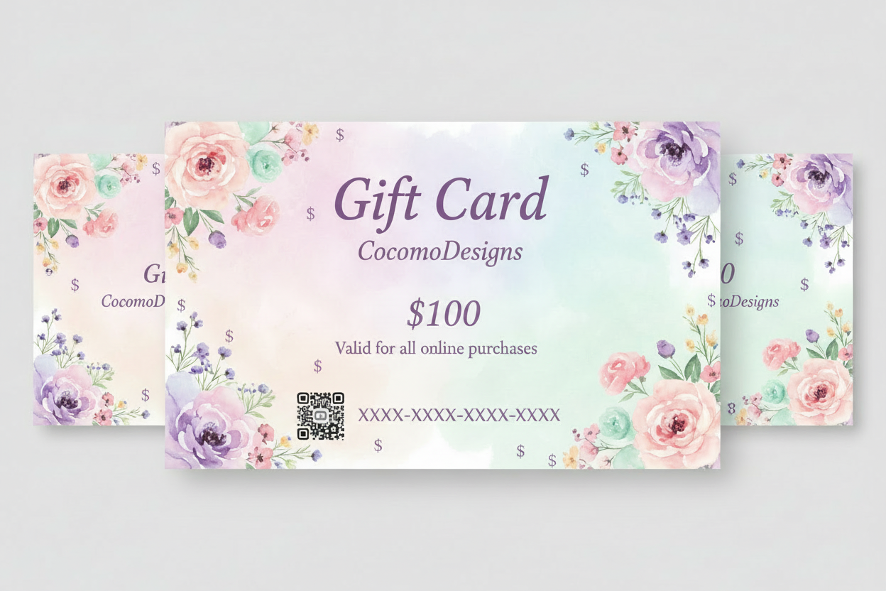 Cocomodesigns Gift Card